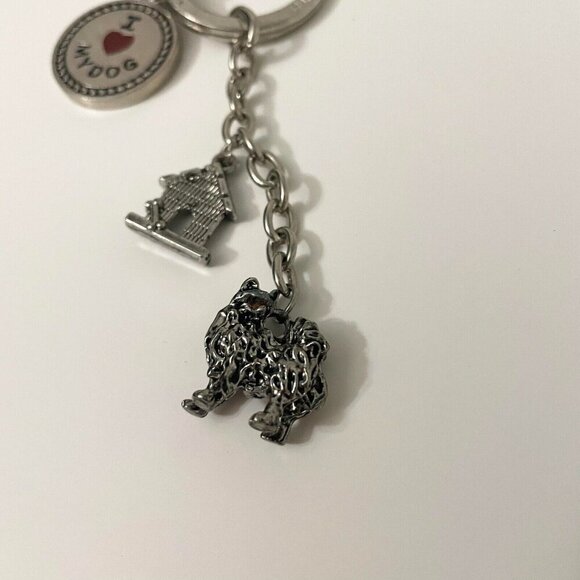 Little Gifts Pomeranian Dog Key Chain With Charms Dogs - Picture 16 of 16